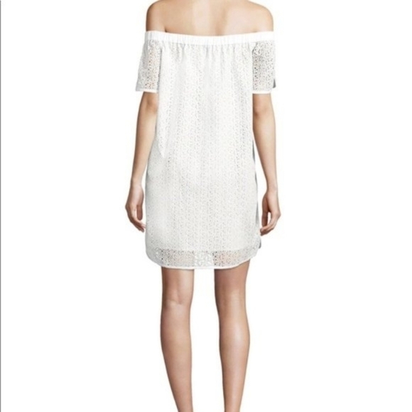 RAG & BONE Eyelet Lace Floral Off Shoulder Dress - Picture 3 of 12